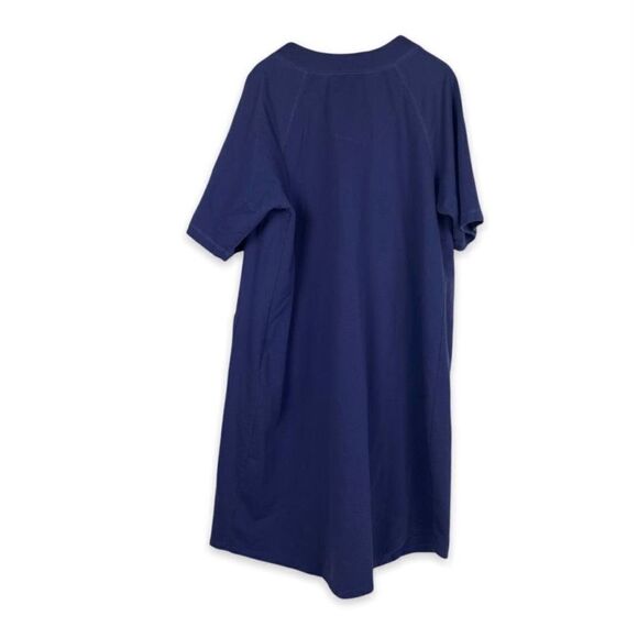 Dreams & Co. Women's Short French Terry Robe size Large - Picture 2 of 10